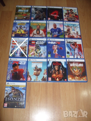 Игри за PlayStation 5, PS5 Част 1 - 30лв за брой