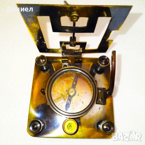 Бронзов компас със слънчев часовник., снимка 5 - Подаръци за мъже - 52951110