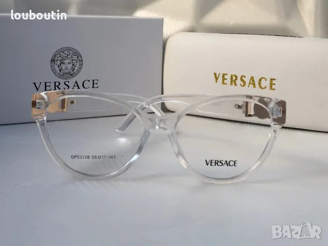 Versace диоптрични рамки очила, за компютър, прозрачни слънчеви очила, снимка 6 - Слънчеви и диоптрични очила - 48004901