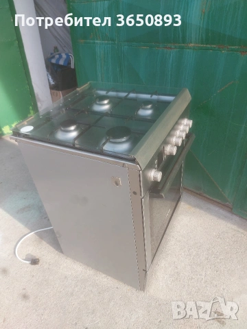 готварска печка бош цената е в евро. фурна на ток с 4 газови котлона, снимка 5 - Печки, фурни - 53809115