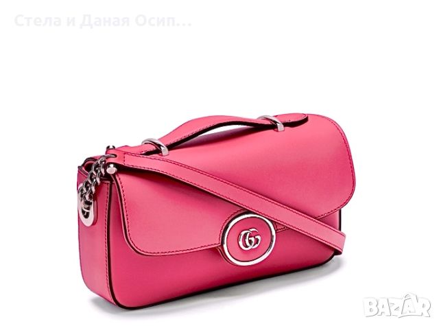 GUCCI Petite GG mini shoulder bag pink, снимка 2 - Чанти - 46469883