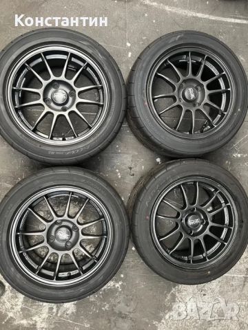 Джанти 15 4х108 Oz Superleggera с гуми YOKOHAMA Advan Neova AD08RS, снимка 1 - Гуми и джанти - 45523470