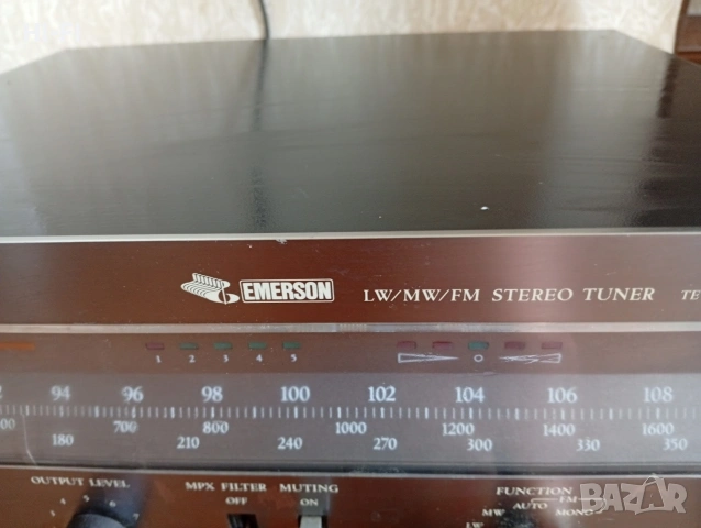 emerson tuner, снимка 5 - Ресийвъри, усилватели, смесителни пултове - 54030163