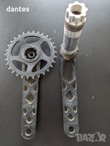 Kурбели Race Face Turbine CINCH Crank. Chainring Race Face 30T MTB, снимка 4 - Части за велосипеди - 45806500