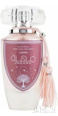 Красив арабски парфюм Lattafa Mohra Silky Rose Eau de Parfum for Women, снимка 2 - Дамски парфюми - 48261071