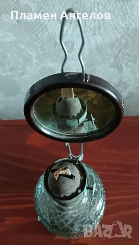 Стара газена лампа. , снимка 5 - Антикварни и старинни предмети - 49794902