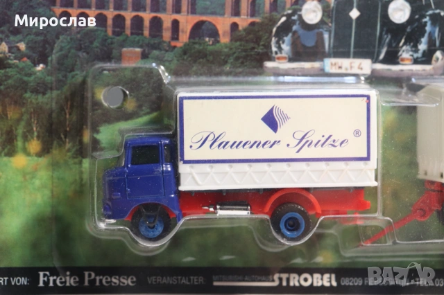 GRELL 1/87 H0 IFA ИФА КАМИОН ТИР ИГРАЧКА МОДЕЛ, снимка 2 - Колекции - 53684756