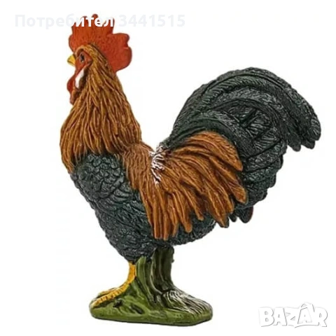  Оригинални Schleich фигурки - Ръчно боядисани | Germany | Петел, Голдън ретривър кученце, снимка 6 - Колекции - 54143877