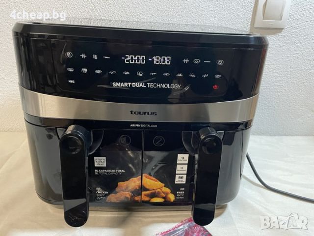 Еър фрайър/Air fryer TAURUS AF2600D 2600 W, 9,0 L, снимка 1 - Фритюрници - 45795077