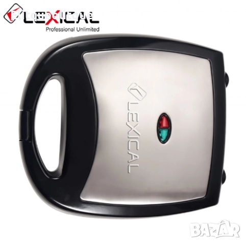 Многофункционален грил, 2 в 1 , за сандвичи и бисквитки, Lexical, снимка 4 - Друга електроника - 52205508