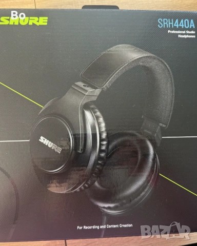Shure SRH440A – Професионални студийни слушалки, снимка 2 - Слушалки и портативни колонки - 53533698