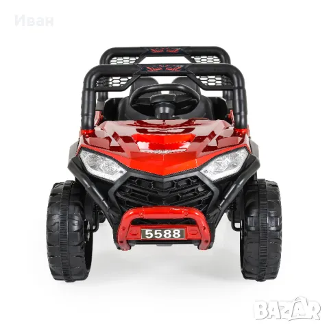 ТОП ЦЕНА!НОВО!Акумулаторен джип Fast UTV RED с 12V батерия,дистанционно,USB, снимка 2 - Други - 44739745