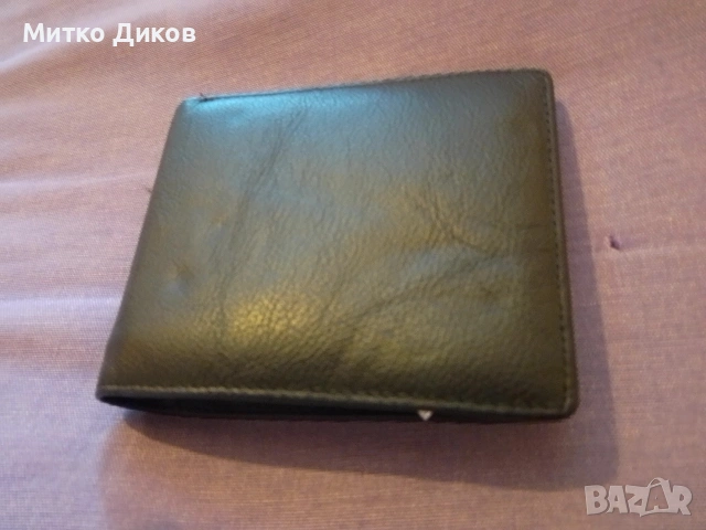 Италиански портфейл #2 125х100мм естествена кожа с много прегради за карти-документи, снимка 9 - Портфейли, портмонета - 53560706