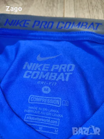 Nike Pro Combat тениска , снимка 3 - Спортни дрехи, екипи - 48985523