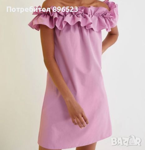 Дамска рокля М размер, снимка 2 - Рокли - 46456624