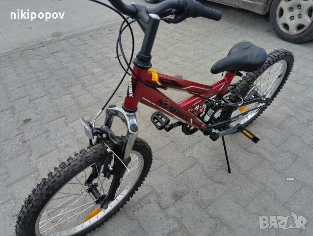 MATRIX Велосипед 20" FLASH червен, снимка 8 - Велосипеди - 53838971