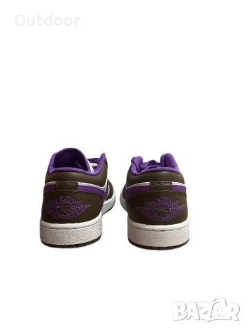 Обувки Jordan 1 Low Purple Mocha, номер: 42.5, снимка 2 - Спортни обувки - 45101881