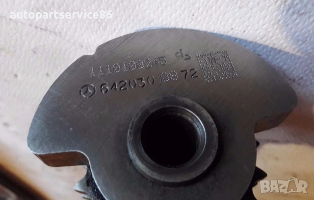 Среден вал на балансировъчен вал 3.0 CDI за Mercedes ML W164 (2011) A6420300872, снимка 2 - Части - 54158130