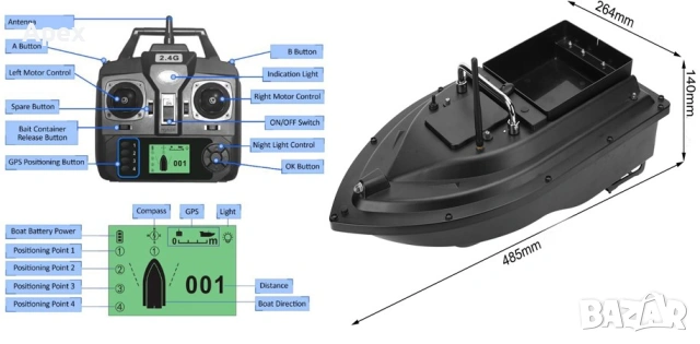 Светещи Обтегачи Суингери за Риболов.Електронен Сигнализатор Обтегач Swinger за Шаран.Стойка и Колче, снимка 10 - Екипировка - 54006417
