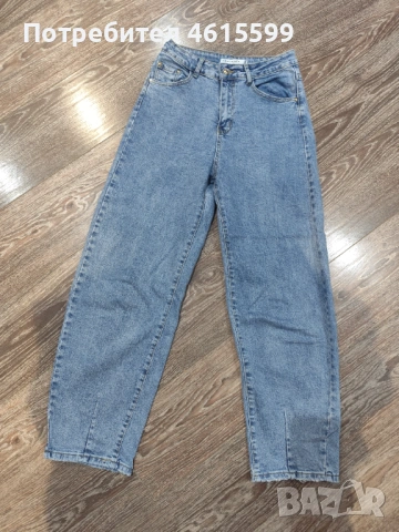 дънки с висока талия , снимка 2 - Дънки - 53580784