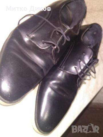 Мъжки обувки естествена кожа леки маркови на Зара Мен №40 стелка 255мм, снимка 2 - Ежедневни обувки - 45607817