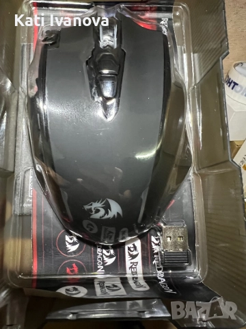 Безжична геймърска мишка Redragon M913 Impact Elite, 16000 DPI кабелна/безжична RGB геймърска мишка , снимка 7 - Клавиатури и мишки - 51960163