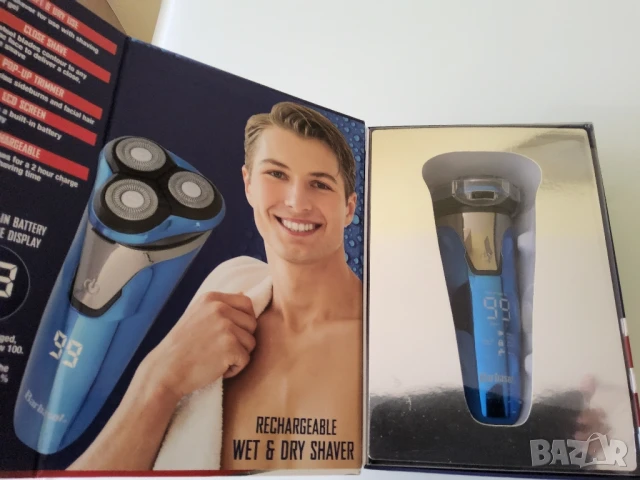 Електрическа зареждаема самобръсначка Barbasol