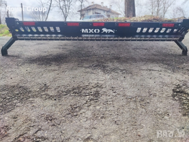 Покривен багажник MXO – регулируем + LED барове (напълно окабелен), снимка 3 - Аксесоари и консумативи - 53478964
