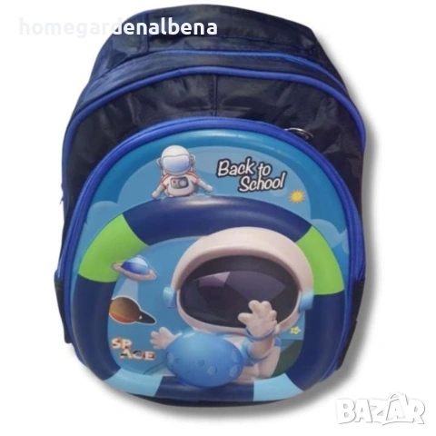 Детска водоустойчива раница с карикатура 35x31 см, за деца 2-5 години, различни мотиви, снимка 10 - Раници - 54143082