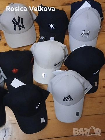 Маркови шапки с козирка , снимка 2 - Шапки - 53512618