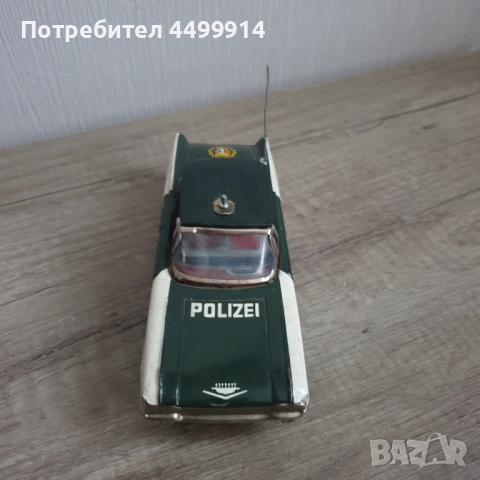 Стара ламаринена количка играчка Ichiko Japan 1960, снимка 8 - Колекции - 52380354