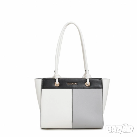Елегантна дамска чанта с трицветен дизайн, снимка 3 - Чанти - 52098218