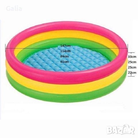 Детски басейни, снимка 3 - Басейни и аксесоари - 54288756