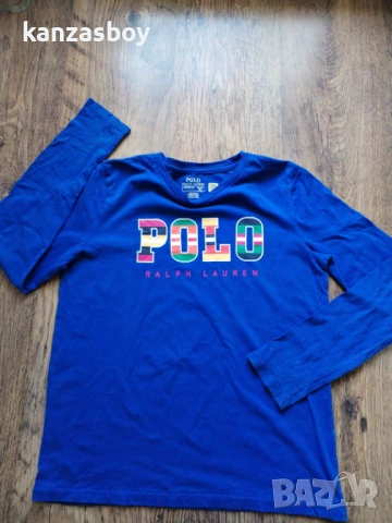polo ralph lauren - страхотна юношеска блуза 150см., снимка 4 - Детски Блузи и туники - 53143821