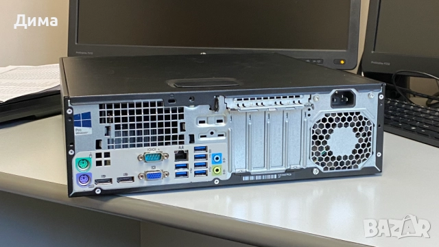 Компютър HP EliteDesk 800 G2 SFF, снимка 2 - Работни компютри - 52333628