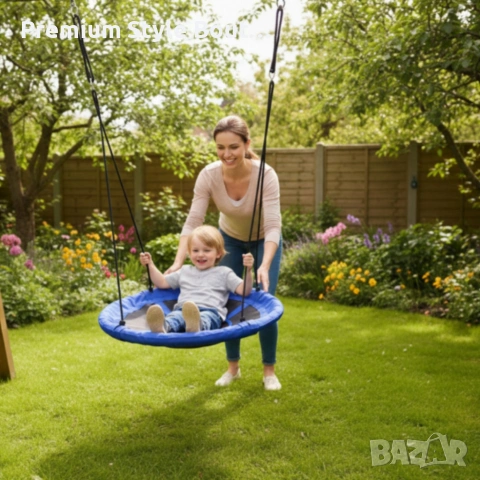 Градинска люлка - Щъркелово гнездо - модерен дизайн и издръжлива конструкция, снимка 10 - Градински мебели, декорация  - 53891467