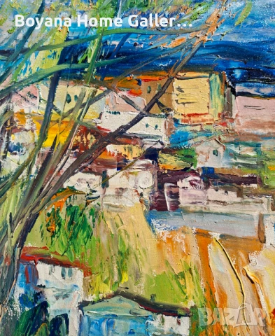 Картина Тодор Калпакчиев 1965, снимка 9 - Картини - 54011763