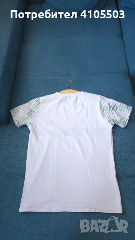 Бяла мъжка тениска , снимка 3 - Тениски - 51167657