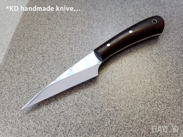 Ръчно изработен ловен нож от марка KD handmade knives ловни ножове, снимка 3 - Ножове - 47016971