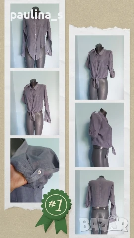 Пет различни броя / Дамска памучна риза , снимка 5 - Ризи - 51227098