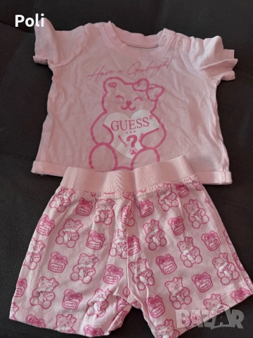 Оригинални комплекти 3-6 месеца Guess,Moschino, снимка 2 - Комплекти за бебе - 53829371