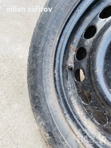 джанти с гуми 4/100 за опел 14цола, снимка 5 - Гуми и джанти - 50658326