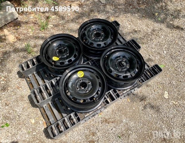 4бр.Оригинални железни джанти 14цола 4x108 за Ford Fiesta,Focus,Ka,Fusion, снимка 2 - Гуми и джанти - 51808307