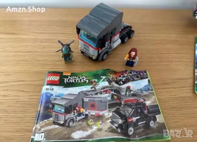 LEGO Teenage Mutant Ninja Turtles 79116 Big Rig Snow Getaway, снимка 3 - Колекции - 46043875