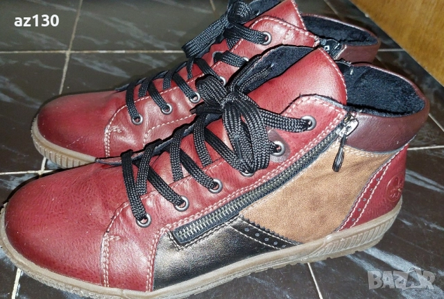 Дамски боти/обувки Rieker 42 номер, снимка 3 - Дамски боти - 52080502