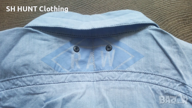 G-STAR RAW MILFORD Shirt Размер M мъжка риза 53-67, снимка 11 - Ризи - 53136332