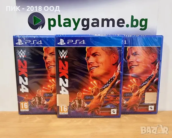 Чисто нова игра WWE 2K24 за PS4, снимка 1