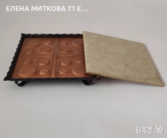 3 поставки за горещи съдове с керамични плочки, снимка 14 - Аксесоари за кухня - 53250557