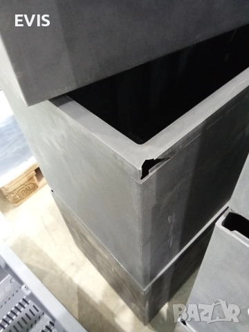 Луксозни Италиански Саксии Deroma Millennium (99 см) с колелца , снимка 7 - Саксии и кашпи - 54005600