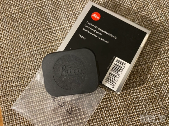  Leica - оригинална капачка за сенник Summicron, снимка 4 - Фотоапарати - 51866607